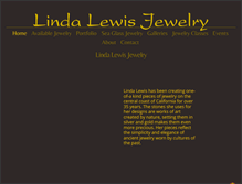 Tablet Screenshot of lindalewisjewelry.com